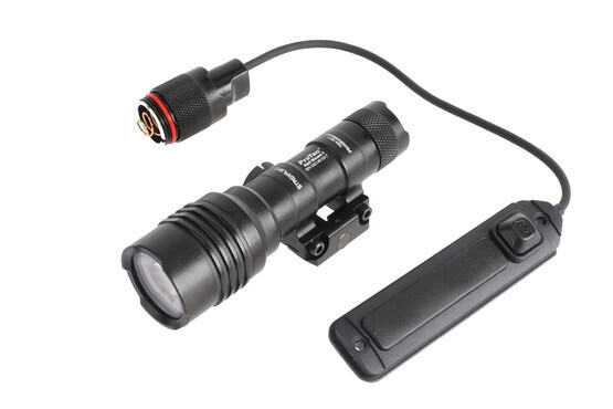 Streamlight Pro Tac weapon light with rail mount comes with a tape switch